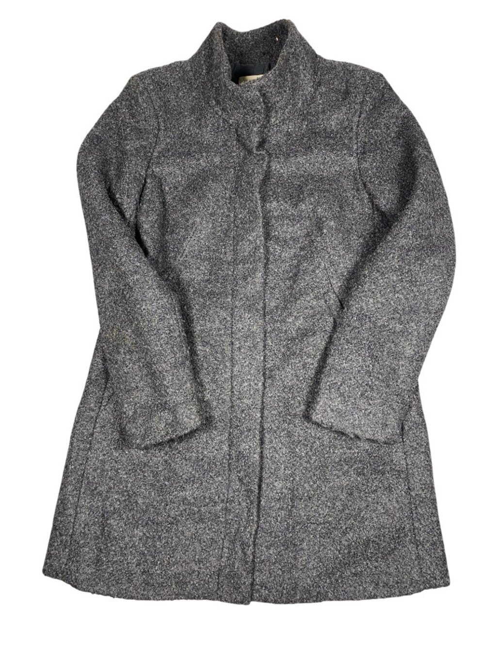 Loft Outlet Gray Coat Womens M Polyester Blend Mid-Length  Winter Coat